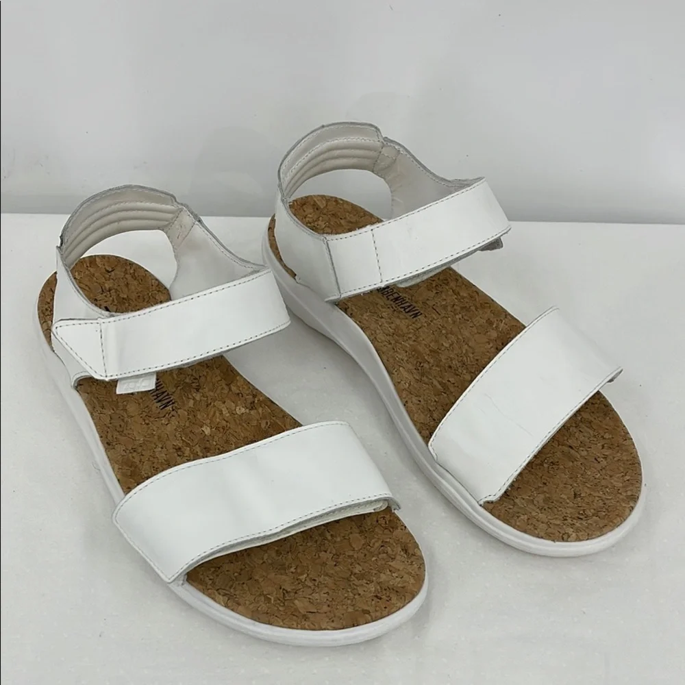TEVA HAN K JOBENHABN Women's White Sandals SIZE 11